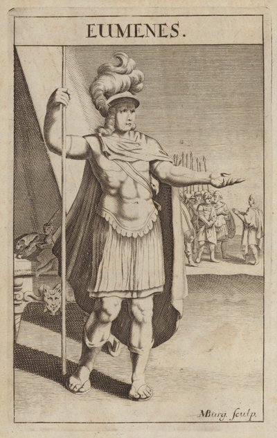 Eumenes, grekisk general och lärd av Michael Burghers