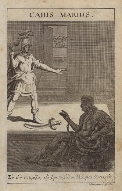 Gaius Marius, romersk general och statsman av Michael Burghers