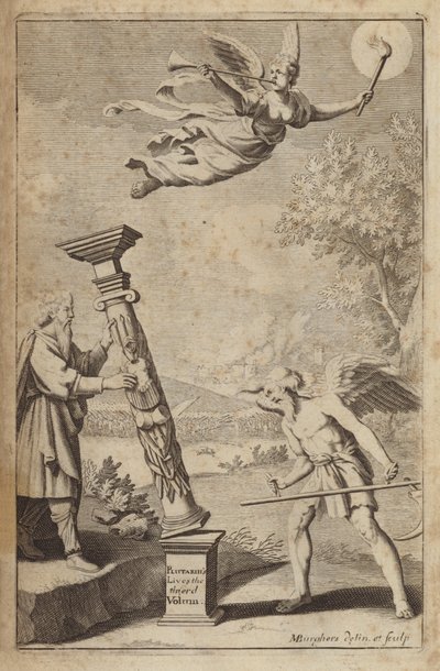 Illustration för Plutarchus liv av Michael Burghers