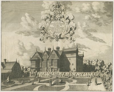 Madeley Manor House: gravyr, nd [c 1686] (tryck) av Michael Burghers