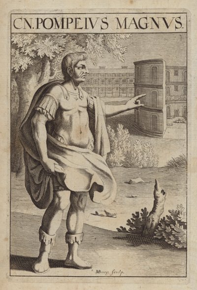 Pompejus den store, romersk statsman och soldat av Michael Burghers