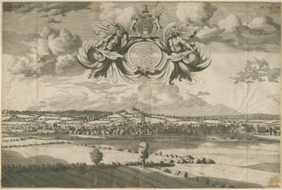 Stafford - East North East Prospect: gravyr, nd [1686] (tryck) av Michael Burghers