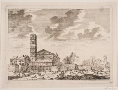 italiensk kyrka av Michael Fosie