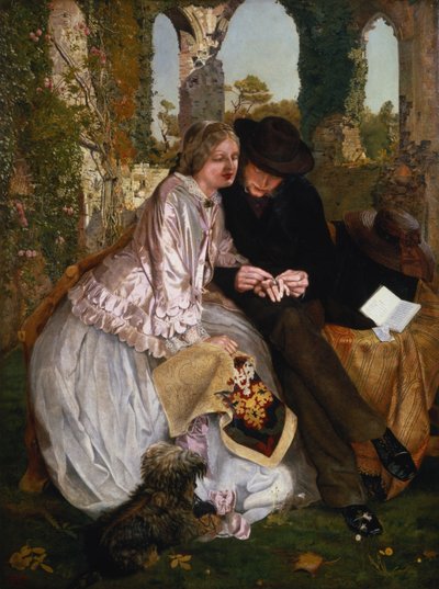 Måttet till vigselringen, 1855 av Michael Frederick Halliday