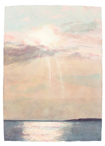 Solnedgång av Michael Frith