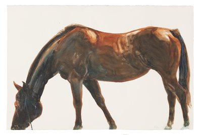 Utan titel, 2018 (akvarell på papper) av Michael Frith