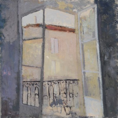 40 Rue Royale, 2015 (olja på linne) av Michael G. Clark