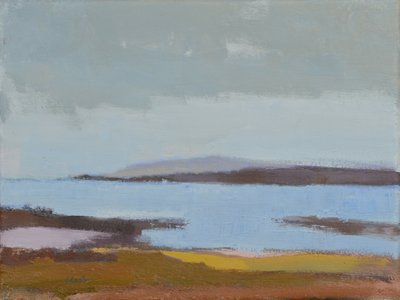 Iona, 2017 (olja på linne) av Michael G. Clark