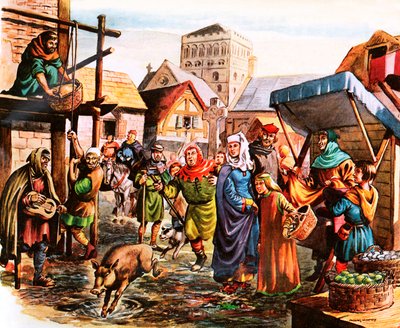 En stad på medeltiden av Michael Godfrey
