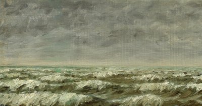 Havslandskap. (2) av Michael Peter Ancher