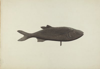 Fisk väderflöjel, ca. 1939. av Michael Riccitelli