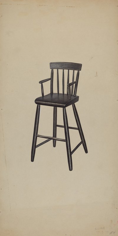 Barnstol, 1938. av Michael Riccitelli