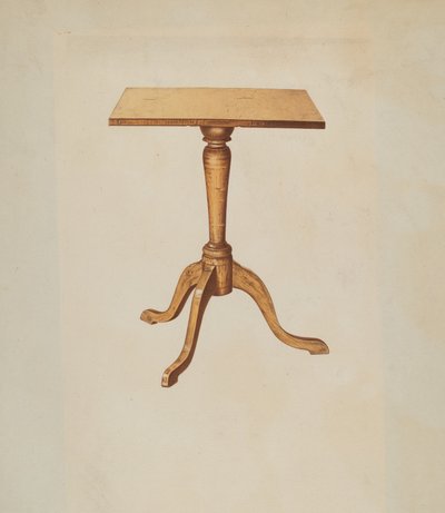 Enstaka bord, 1938. av Michael Riccitelli