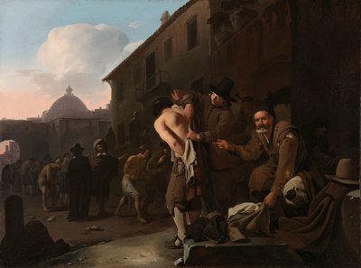 Kläder den nakna Att klä nakenbilderna av Michael Sweerts
