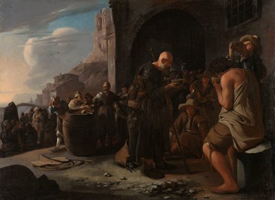 Uppfriskande av den törstiga De dorstigen laven av Michael Sweerts