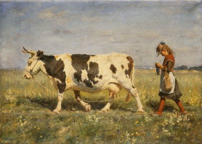 Ut på marknaden, 1892 av Michael Therkildsen