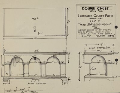 Pa. Tysk Dower Chest av Michael Trekur