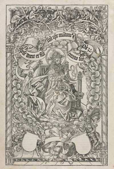 Nürnbergkrönika: Emblemet av Michael Wolgemut