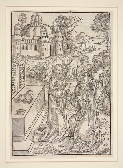 Sida från Stephan Fridolin, The Treasure Keeper (Nürnburg: Anton Koberger, 1491) av Michael Wolgemut