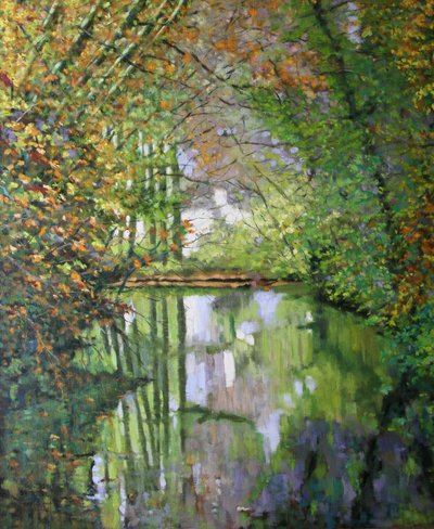 Utsikt över Essonne, av Michel Bultet