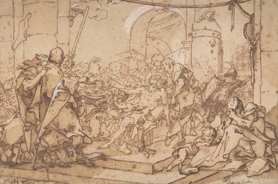 Sokrates död, ca. 1749. av Michel Francois Dandre Bardon