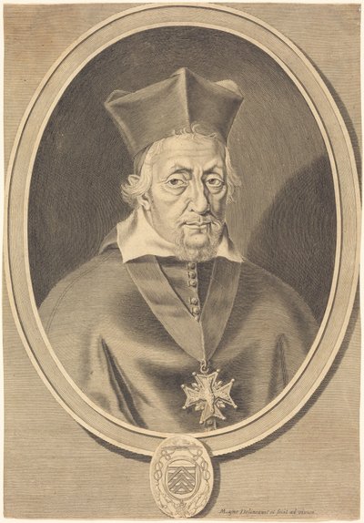 François La Rochefoucauld av Michel Lasne