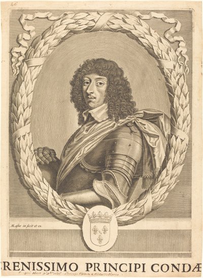 Ludvig II av Bourbon av Michel Lasne