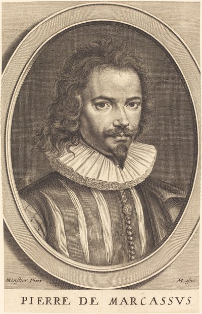 Sten av Marcassus av Michel Lasne after Daniel Dumonstier