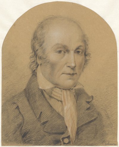 Självporträtt av Jean François Michel Mourot av Michel Mourot
