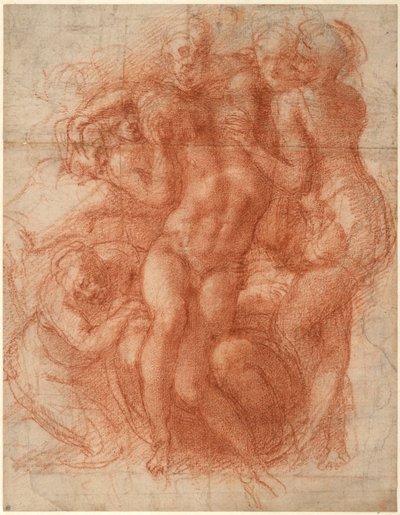 Klagovisa (recto), ca 1530 av Michelangelo