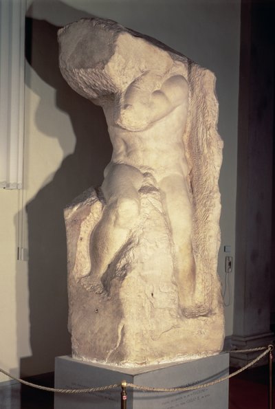 "Atlas" slav, c.1520-23 av Michelangelo Buonarroti