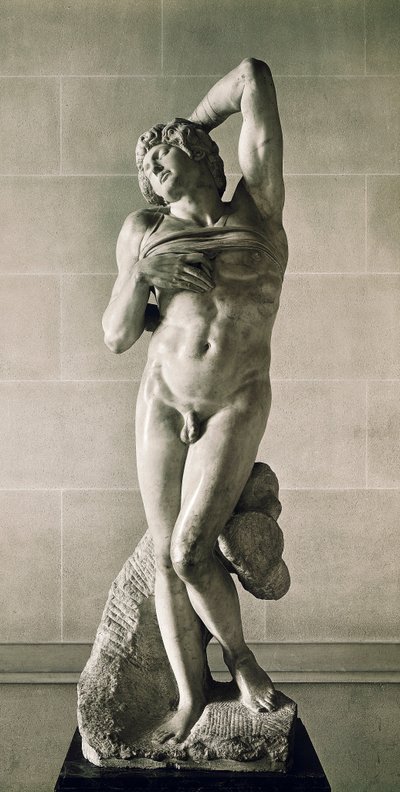 Fången, sa Den döende slaven av Michelangelo Buonarroti