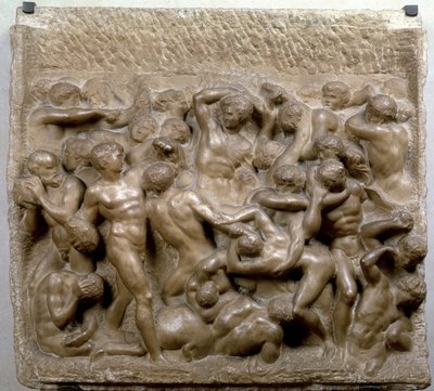 Kentaurernas strid av Michelangelo Buonarroti