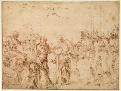 Kristus inför Pilatus av Michelangelo Buonarroti