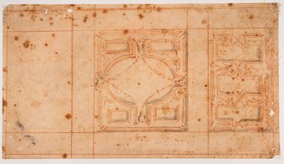 Design för skrivborden på Laurentian Library av Michelangelo Buonarroti