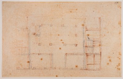 Husplan av Michelangelo Buonarroti