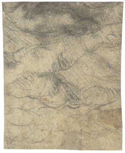 Naken man av Michelangelo Buonarroti