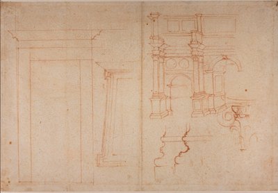 Studier från romerska monument av Michelangelo Buonarroti
