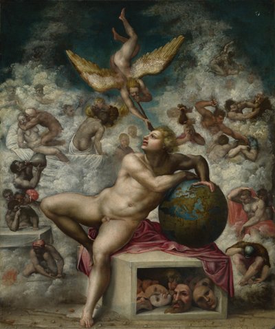 Drömmen om mänskligt liv, efter 1533 av Michelangelo Buonarroti