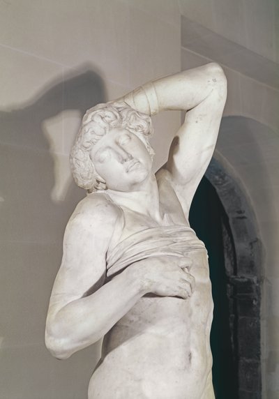 Den döende slaven, 1513-15 av Michelangelo Buonarroti