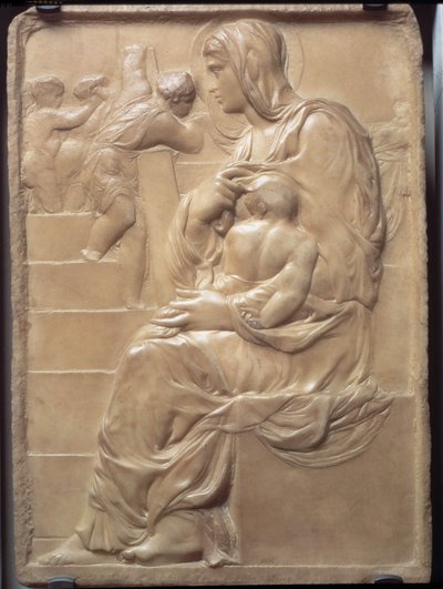 Trappans madonna av Michelangelo Buonarroti