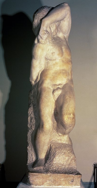 Ung slav, ca 1520-23 av Michelangelo Buonarroti