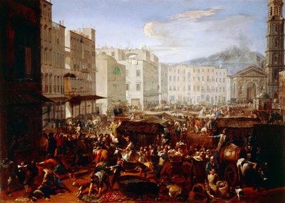Masaniello Revolt, 7 juli av Michelangelo Cerquozzi