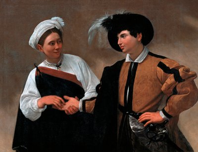 Lycka till, 1595 av Michelangelo Merisi Caravaggio