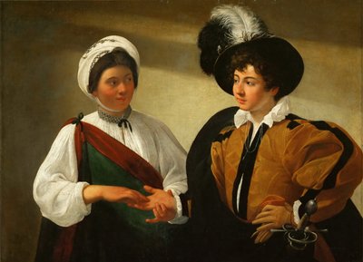 Spåmannen av Michelangelo Merisi Caravaggio