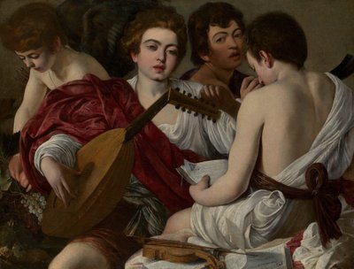 Musikerna, 1597. av Michelangelo Merisi Caravaggio