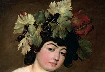 Bacchus, ca 1589 (olja på duk) av Michelangelo Merisi da Caravaggio