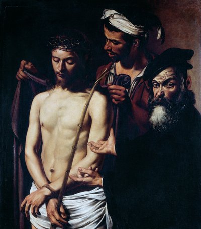 Se man, ca 1605 (olja på duk) av Michelangelo Merisi da Caravaggio