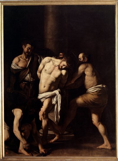Kristi flagellation av Michelangelo Merisi da Caravaggio