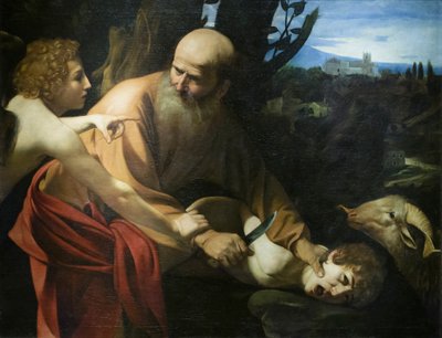Isaks offer av Michelangelo Merisi da Caravaggio